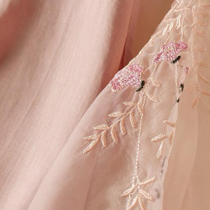 Pure Cotton Embroidered Full Sleeves Shirt