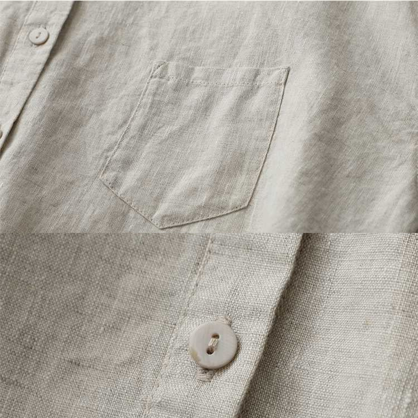 Classic Pure Cotton Plain Shirt With Pocket