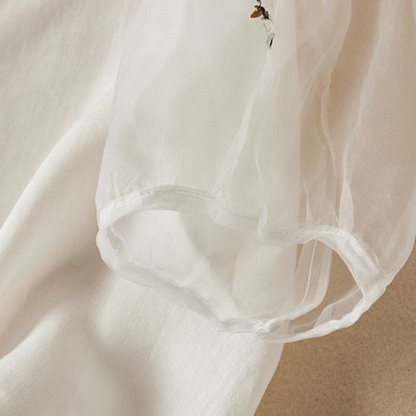 Pure Cotton Embroidered Full Sleeves Shirt