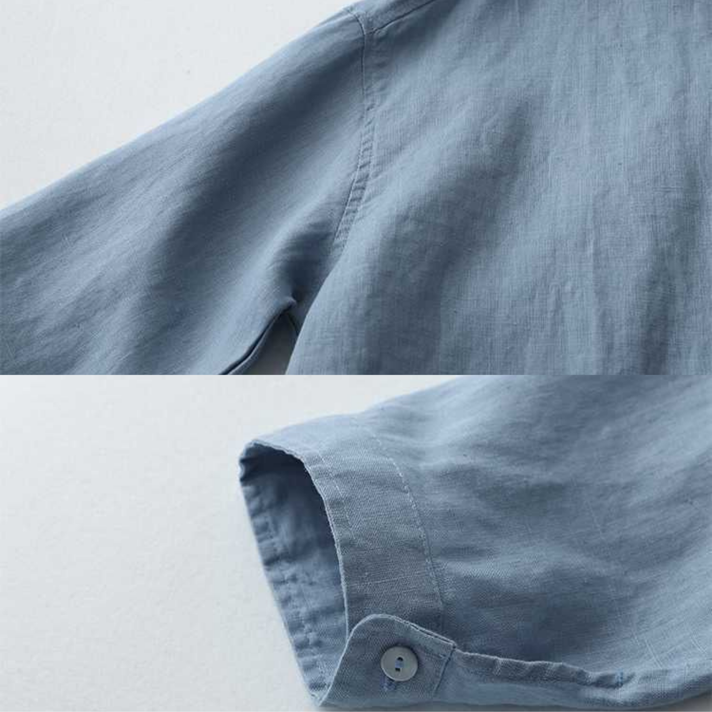 Classic Pure Cotton Plain Shirt With Pocket