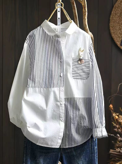 Pure Cotton Women’s Digital Printed Shirt