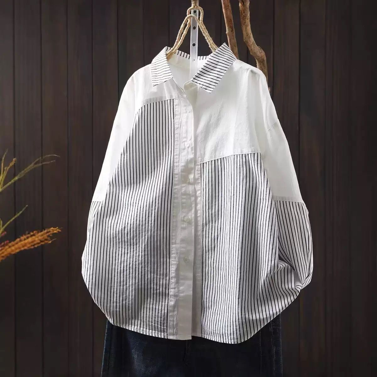 Pure Cotton Women’s Digital Printed Shirt