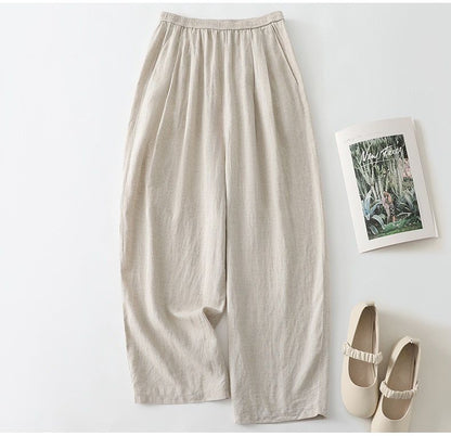 Boho Breeze Women's Pure Flex Cotton Casual Pants