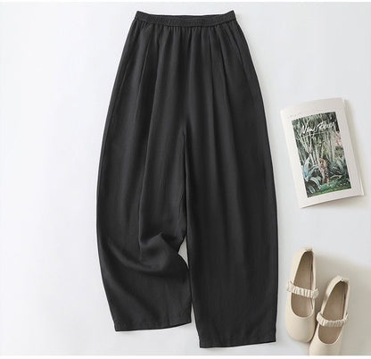 Boho Breeze Women's Pure Flex Cotton Casual Pants
